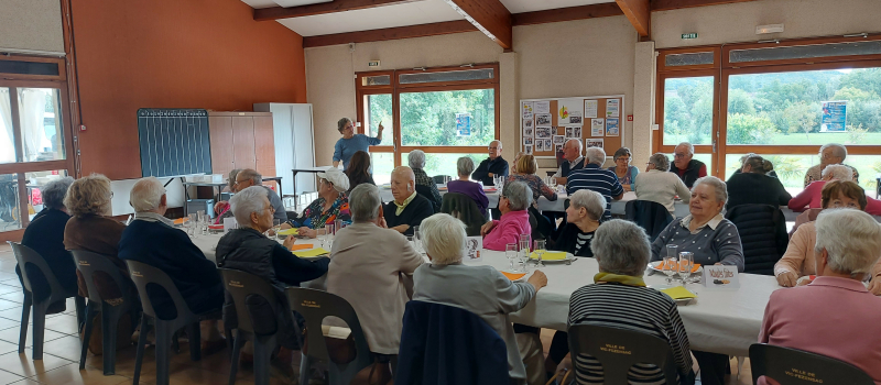 Club "Heures d'amitié des aînés" : repas de rentrée et appel à candidature !