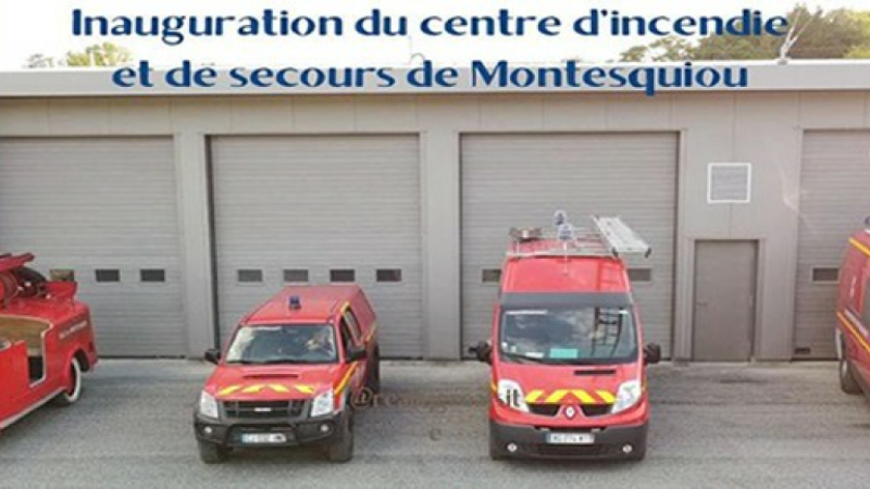 Inauguration du nouveau centre de secours et d'incendie