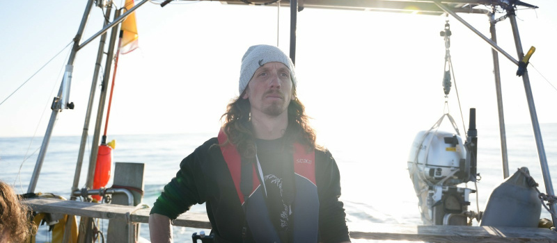 L' explorateur auscitain Tobias Carter est de retour triomphal  à bord du Northabout !