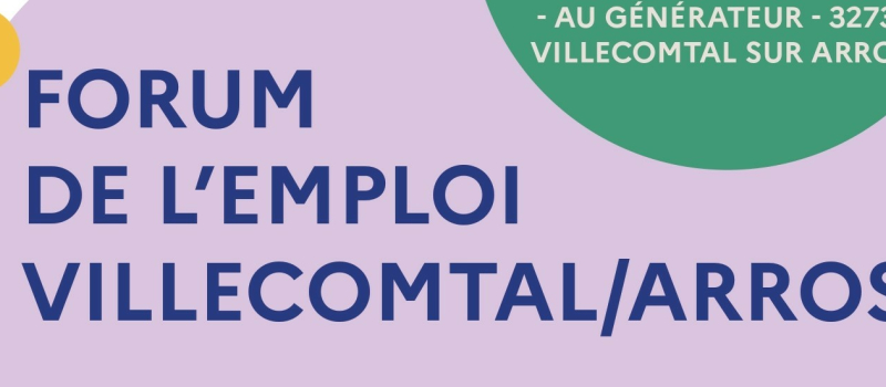 1er forum local de l’emploi multisecteurs special recrutement