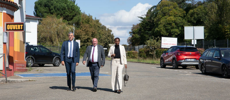 Le préfet à la Cave de Nogaro: discussion prévue avec les banques pour un soutien aux viticulteurs