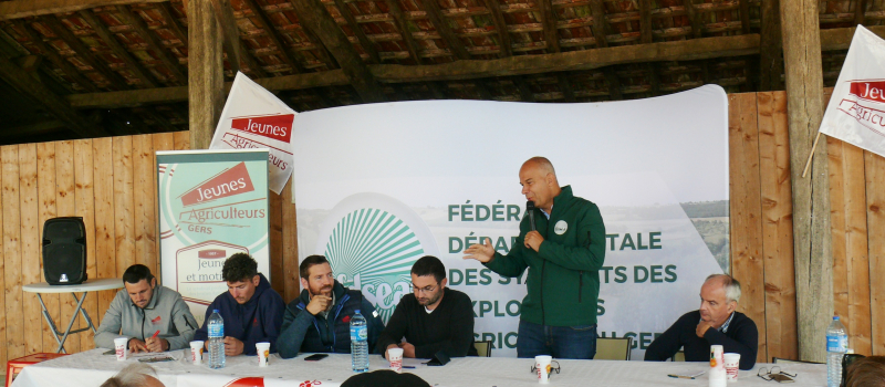 Arnaud Rousseau, président de la FNSEA, «l’engagement (de lEtat) c’est des droits et des devoirs»,