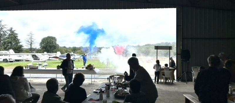 À l’Aéroclub la fête a eu lieu