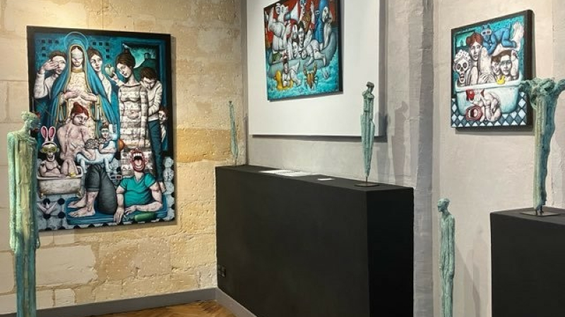 La sculptrice Béatrice Fernando mise à l'honneur à la galerie Bouillon d'art de Bordeaux