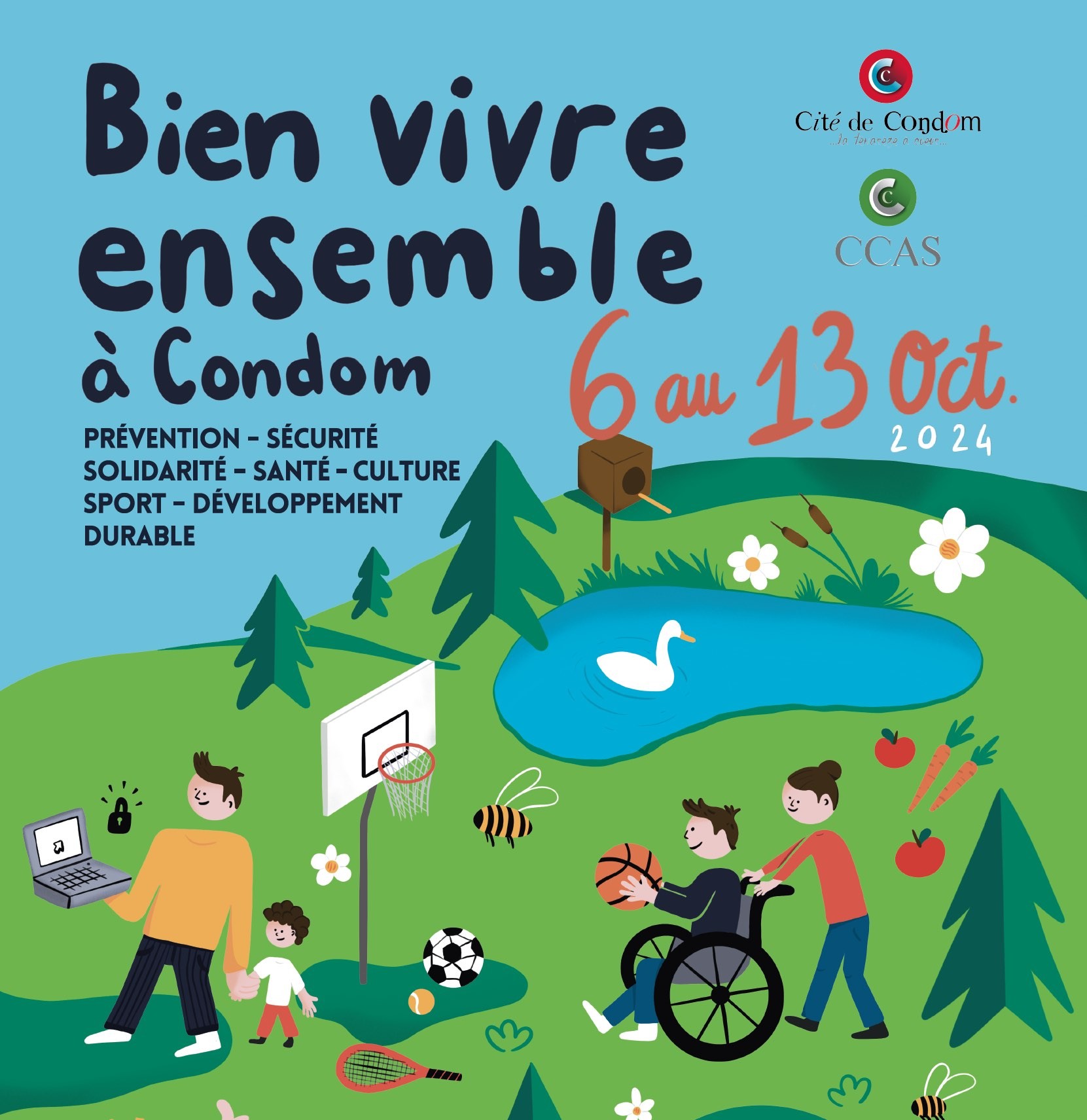 Bien vivre ensemble à Condom