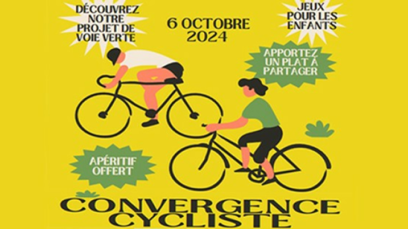 A bicyclette sur les chemins