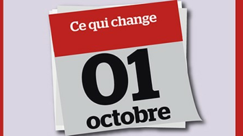 Ce qui change dès demain