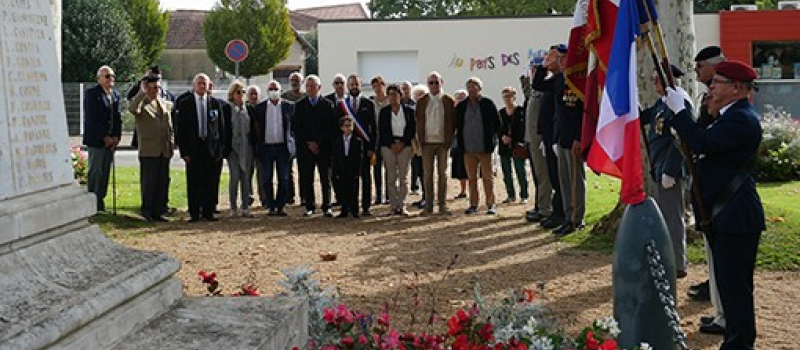 Cérémonie commémorative envers les Harkis
