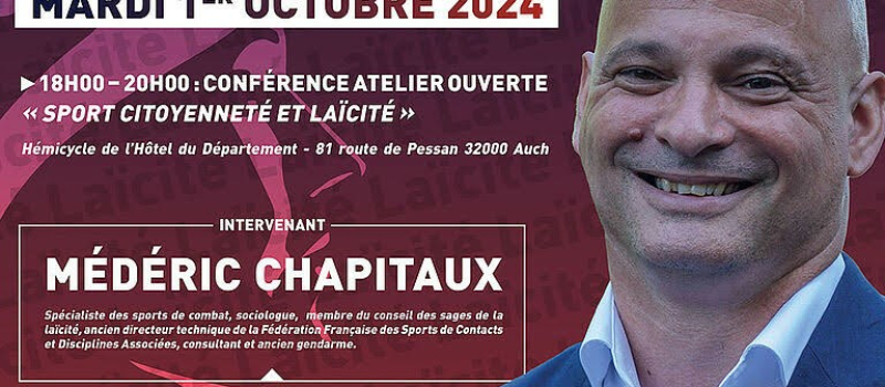Conférence , atelier  aujourd'hui au Conseil Départemental