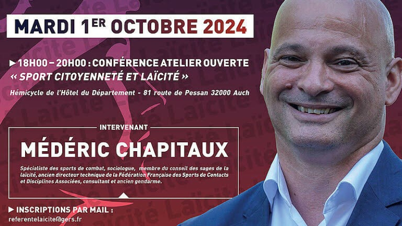 Conférence , atelier  aujourd'hui au Conseil Départemental