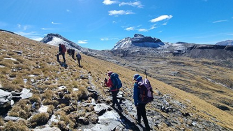 Randonnée Montagne avec la Marmotte Gersoise.