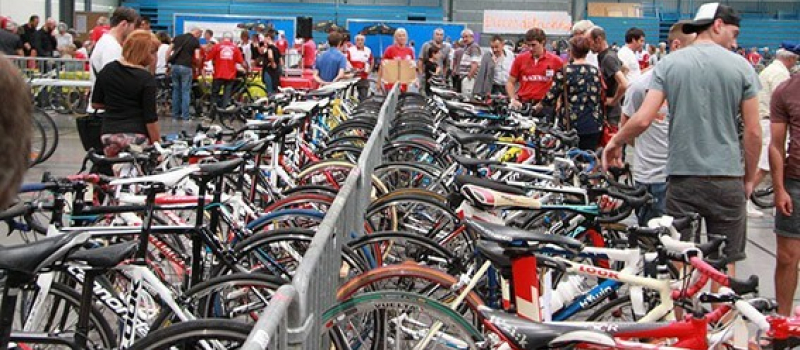 La plus grande bourse de vélos d'occasion dans la région