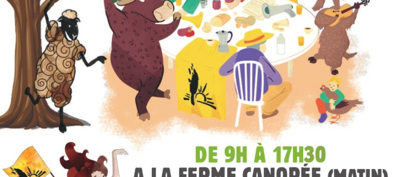 Festi’Ferme dimanche 6 octobre avec la Confédération Paysanne