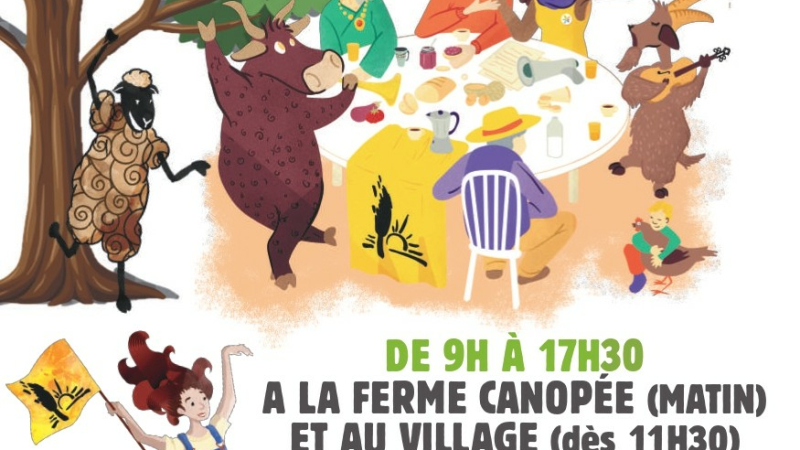 Festi’Ferme dimanche 6 octobre avec la Confédération Paysanne