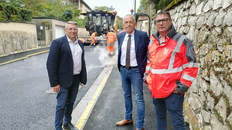 Rénovation de la voirie chemin du Barrail