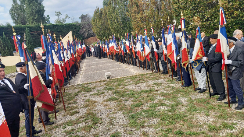 Lancement de l’école de porte-drapeaux du Gers