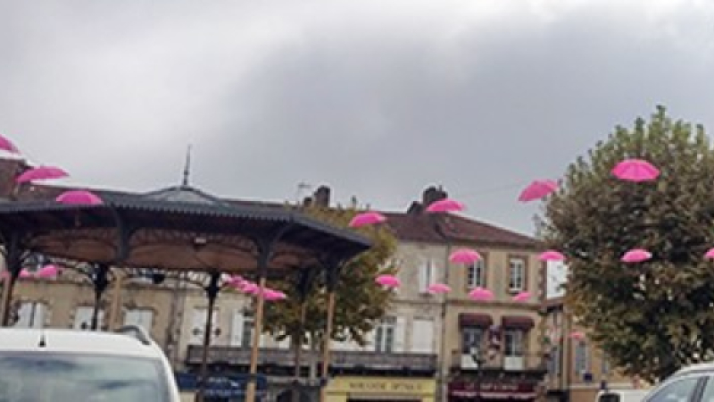 Octobre rose dans la sous préfecture