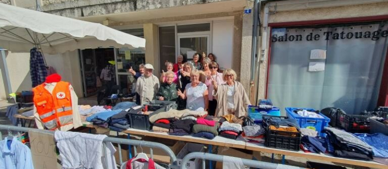 La Croix Rouge de Mauvezin : un succès pour la braderie et une mobilisation pour Octobre Rose