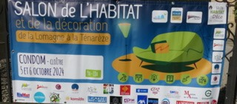 1er Salon de l'Habitat et de la décoration en Ténarèze