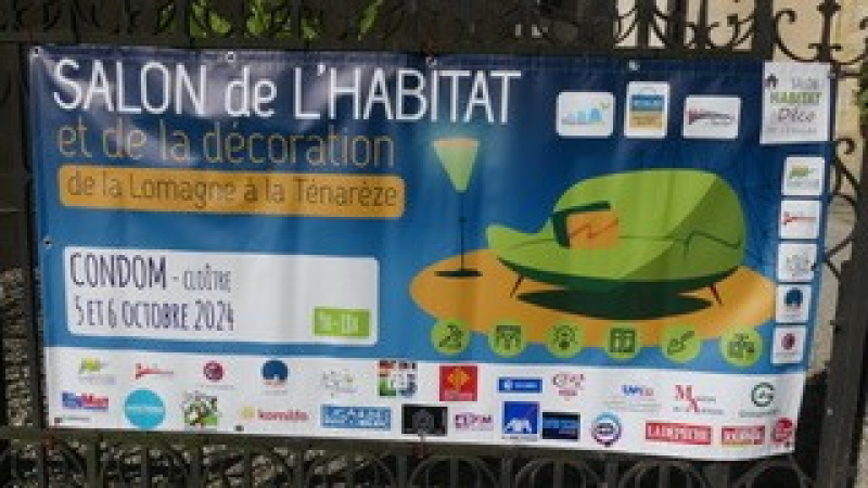 1er Salon de l'Habitat et de la décoration en Ténarèze