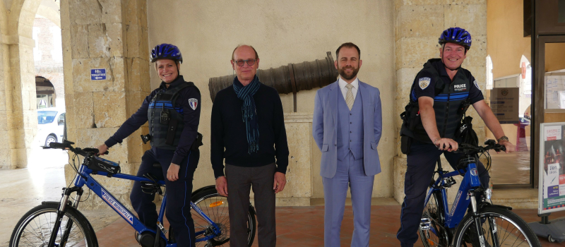 Objectif police de proximité : des vélos pour les agents