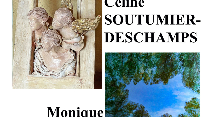 Des oeuvres empreintes de sensibilité présentées par deux artistes talentueuses à la galerie "L'Arcade" à Saint-Clar.
