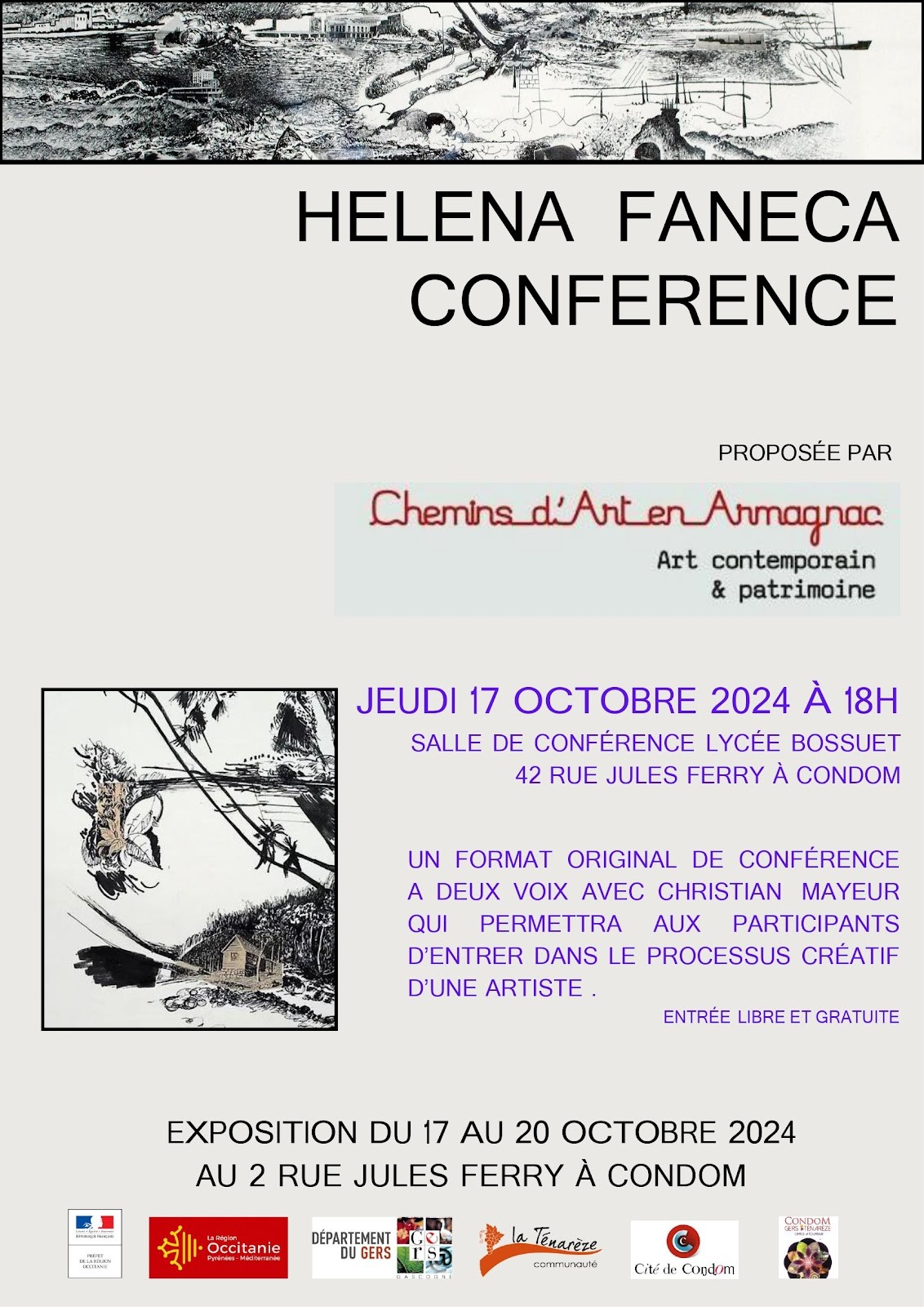 Affiche conférence H.Faneca
