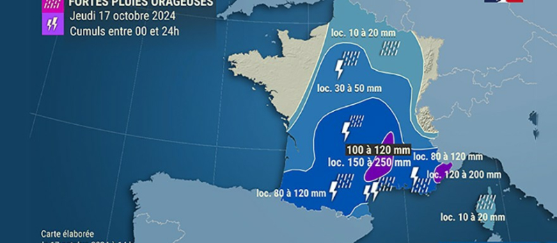 Le ciel de plus en plus menaçant