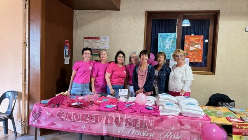 La journée santé dans le cadre d'Octobre Rose, c'est demain samedi !