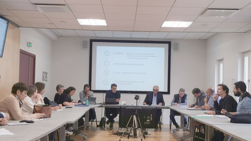 Le projet de Paléosite de Sansan avance