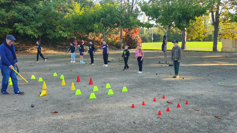 Rentrée de l'école de pétanque
