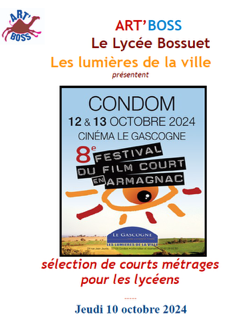 Les lycéens de Bossuet au Festival