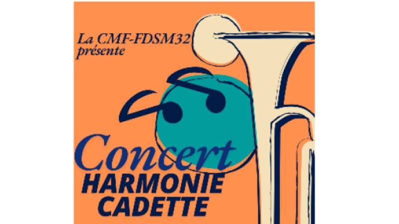Concert de l'Harmonie cadette du Gers samedi