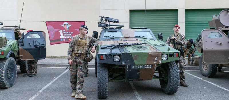 1e Régiment de Hussards Parachutistes à Plaisance