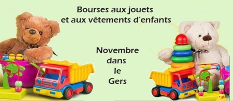 Bouses aux jouets en novembre dans le Gers