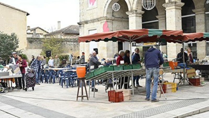 Dernier marché bio de la saison