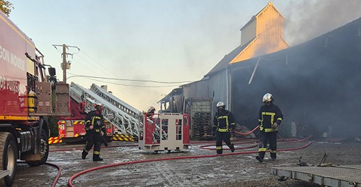 crastes incendie à Mons