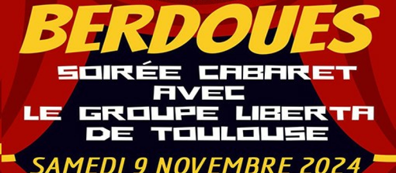 Soirée cabaret à Berdoues