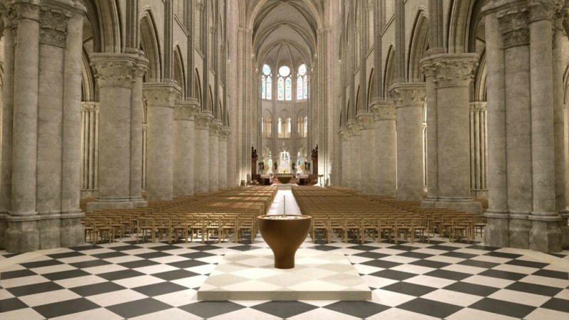En avant -première à Auch  jeudi 21 novembre, redécouverte de Notre -Dame de Paris.