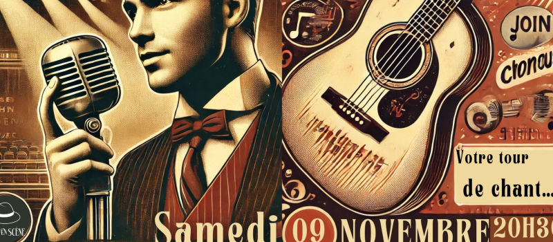 Un crooner à "Tous en scène"