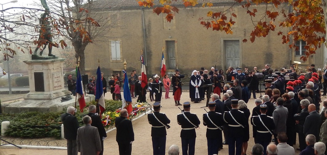 Mirande commémoration annuelle du 11 novembre 1918