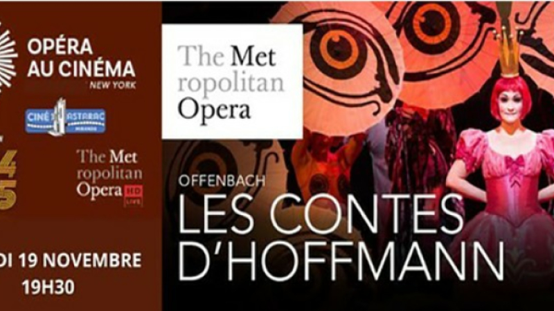 Ciné opéra : les contes d’Hoffmann au ciné Astarac