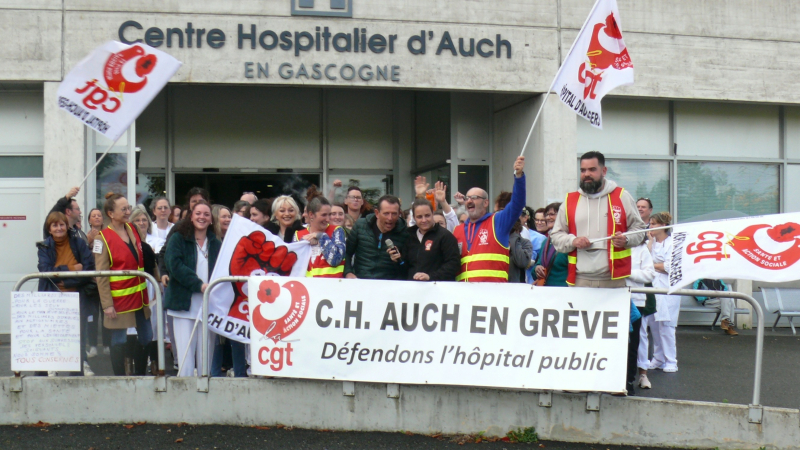 Hôpital d'Auch : le service de médecine polyvalente récupère son poste d'aide-soignant qui avait été supprimé