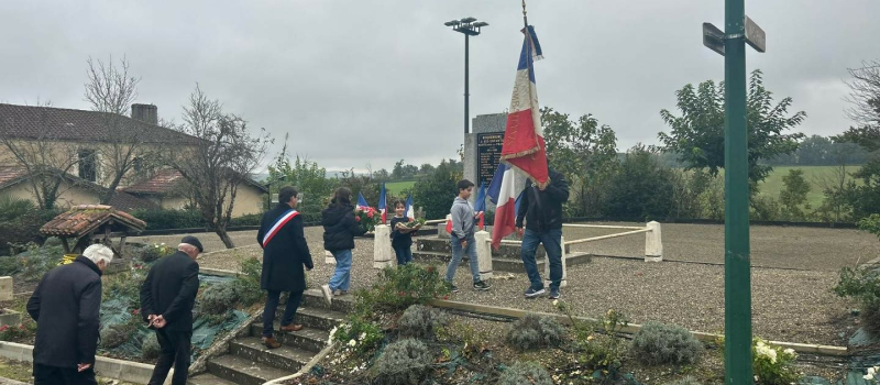 Hommage et passation en ce jour de cérémonie