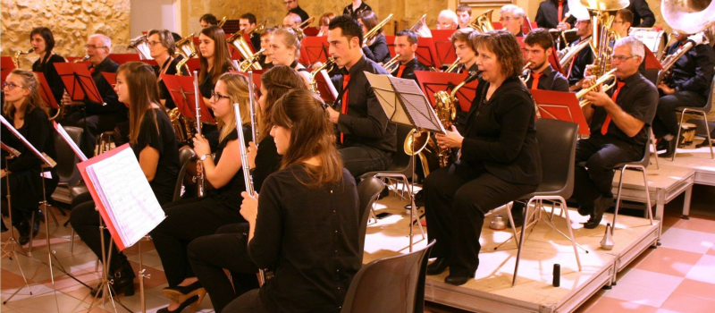 Concert de la Ste Cécile de l'Harmonie lupiacoise