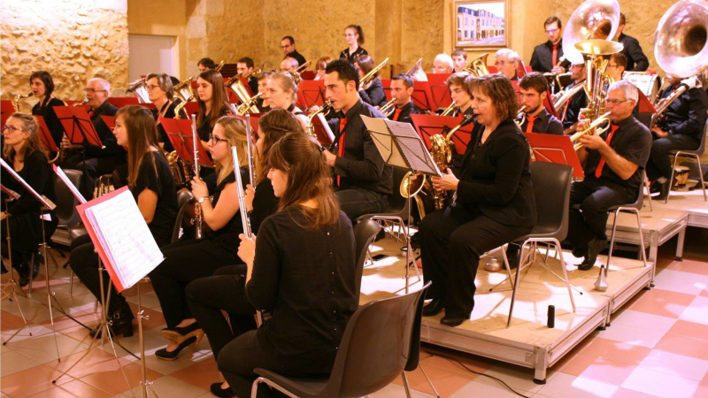Concert de la Ste Cécile de l'Harmonie lupiacoise