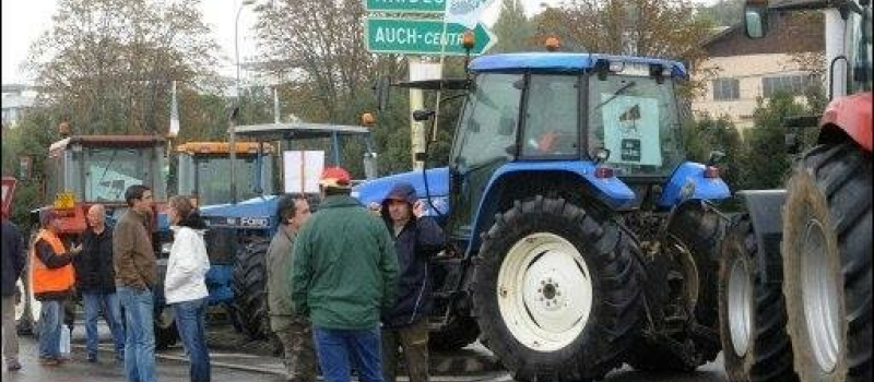 Manifestations agricoles en vue