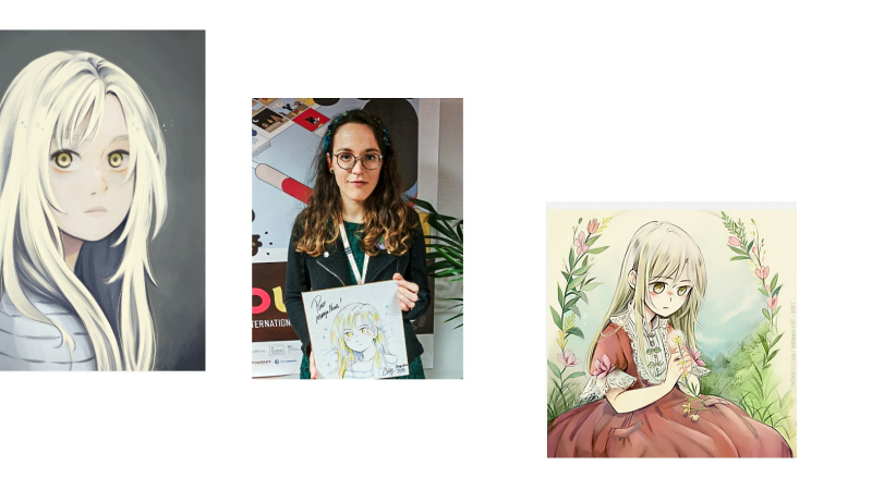 Médiathèque du Houga: atelier avec Caly, mangaka de Hana no Breath et Nova