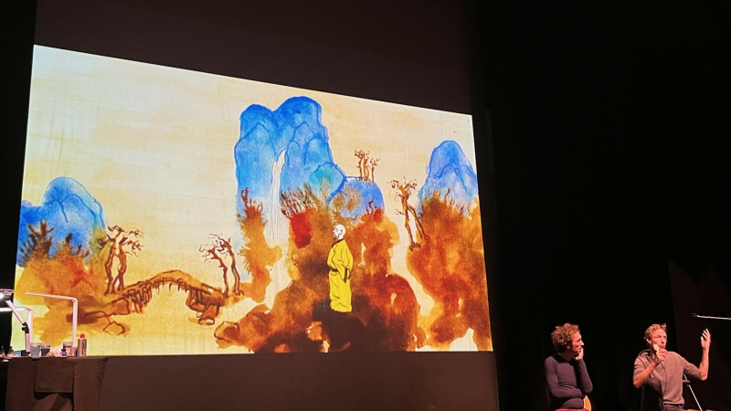 Un concert dessiné, poétique et engagé