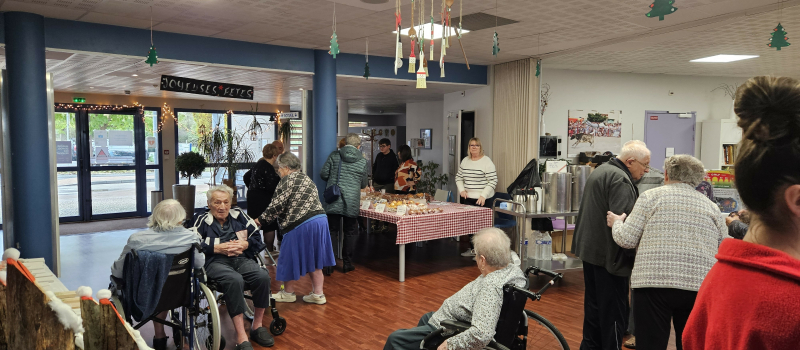 Le marché de Noël, c'est aussi à l'hôpital !